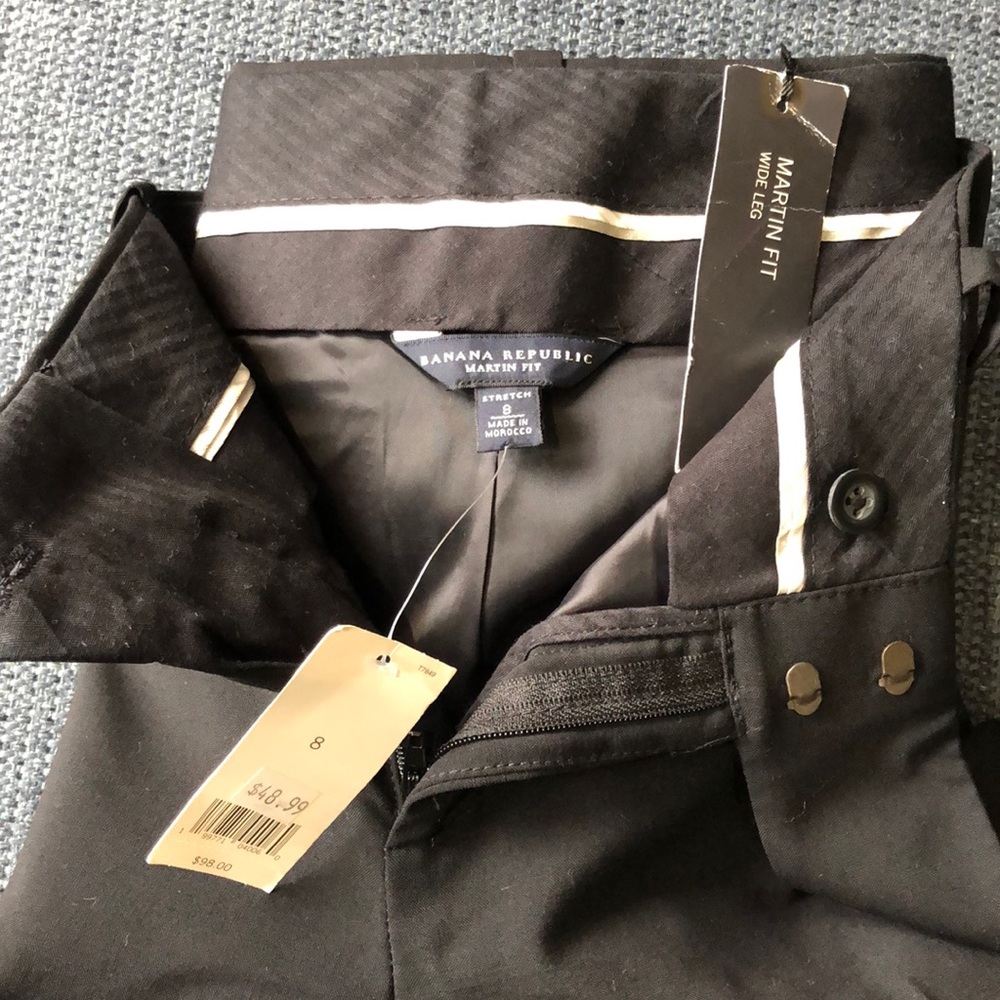 BR slacks - Martin Fit (wide leg) & Jackson Fit